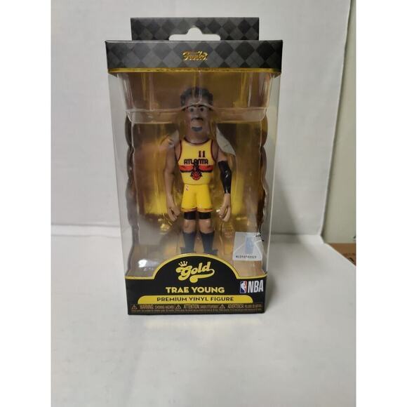 Funko Vinyl Gold Trae Young 5" Atlanta NBA 2021 - Picture 1 of 9